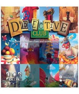 کارت بازی باشگاه کاراگاهان (DETECTIVE CLUB)