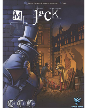 بردگیم آقای جک نسخه لندن ( MR. JACK )
