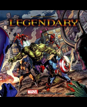 بردگیم افسانها: ساختمان عرشه مارول بسته بازی ( Legendary: A Marvel Deck Building Game Bundle )