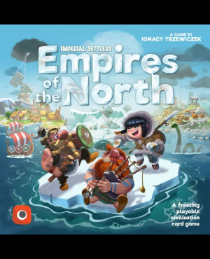 بردگیم امپراتوری مهاجران: امپراتوری های شمال + 3 افزونه ( Imperial Settlers: Empires of the North + 3 Expansions )