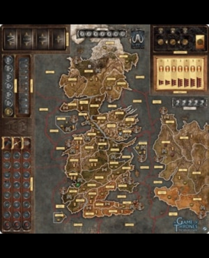 بردگیم گات: بازی تاج و تخت مادر اژدهایان(ویرایش دوم) ( GOT: The Board Game (2nd Ed) Mother of Dragons )