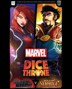 کارت بازی تاج تاس مارول: بلک ویدو علیه دکتر استرنج ( Marvel Dice Throne: Black Widow v. Doctor Strange )
