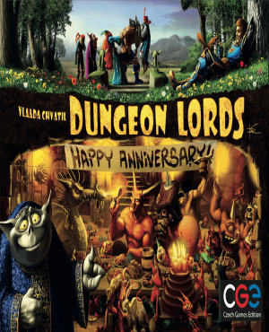 بردگیم لردهای سیاه چال: سالگرد مبارک ( Dungeon Lords: Happy Anniversary )