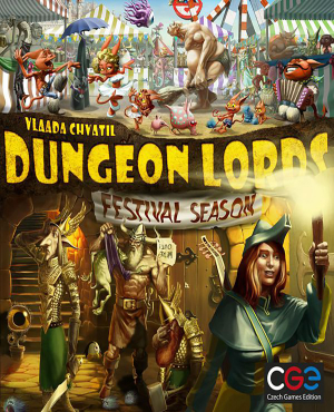 بردگیم لردهای سیاه چال: فصل جشنواره ( Dungeon Lords: Festival Season )