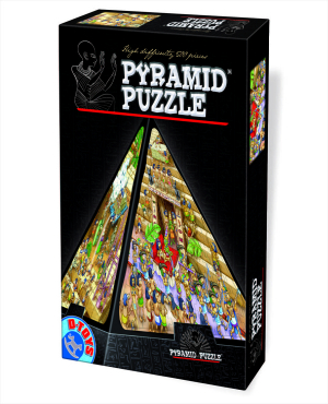 بردگیم مصر : کارتون اسباب بازی هرم سه بعدی 500 عدد ( Egypt : Cartoon Toys 3D Pyramid 500 pieces )