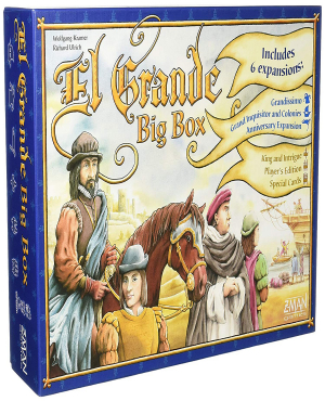 بردگیم جعبه بزرگ ال گراند ( El Grande Big Box )