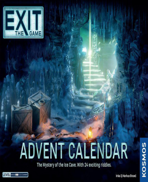 بردگیم خروج: تقویم ظهور بازی: رمز و راز غار یخی ( Exit: The Game Advent Calendar: The Mystery of the Ice Cave )
